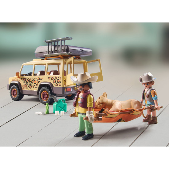 PLAYMOBIL WILTOPIA VEHÍCULO TODOTERRENO CON LEONES Playmobils PLAYMOBIL WILTOPIA VEHÍCULO TODOTERRENO CON LEONES Playmobils