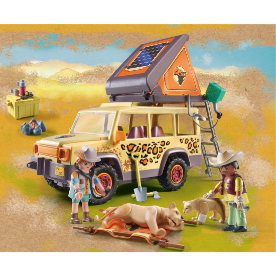PLAYMOBIL WILTOPIA VEHÍCULO TODOTERRENO CON LEONES Playmobils PLAYMOBIL WILTOPIA VEHÍCULO TODOTERRENO CON LEONES Playmobils