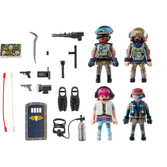 PLAYMOBIL FUERZAS ESPECIALES SET FIGURAS Playmobils