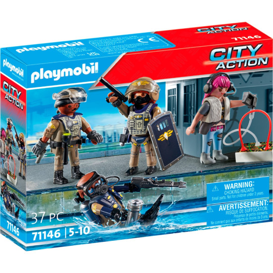 PLAYMOBIL FUERZAS ESPECIALES SET FIGURAS Playmobils