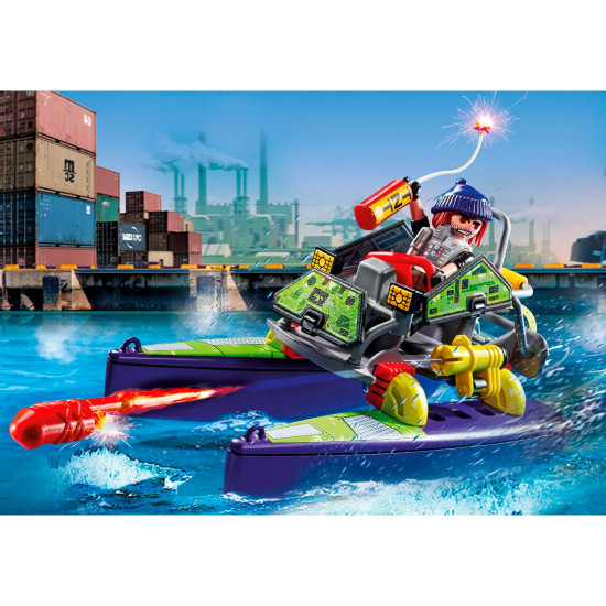 PLAYMOBIL FUERZAS ESPECIALES QUAD MULTITERRENO Playmobils PLAYMOBIL FUERZAS ESPECIALES QUAD MULTITERRENO Playmobils