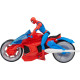 FIGURA HASBRO MARVEL SPIDER MAN MOTO Figuras