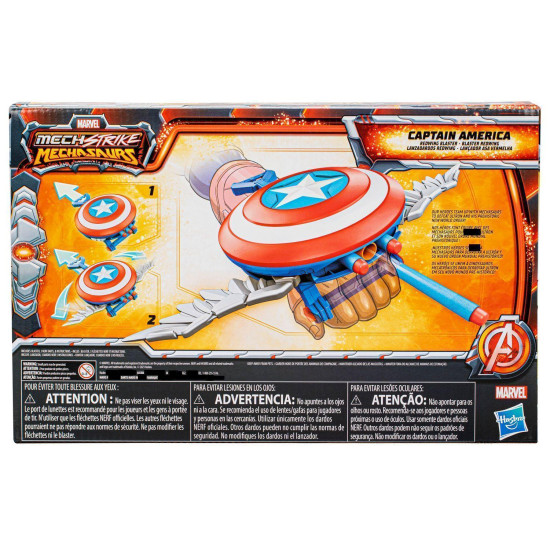 LANZADOR HASBRO NERF MARVEL MECH STRIKE Juguetes LANZADOR HASBRO NERF MARVEL MECH STRIKE Juguetes