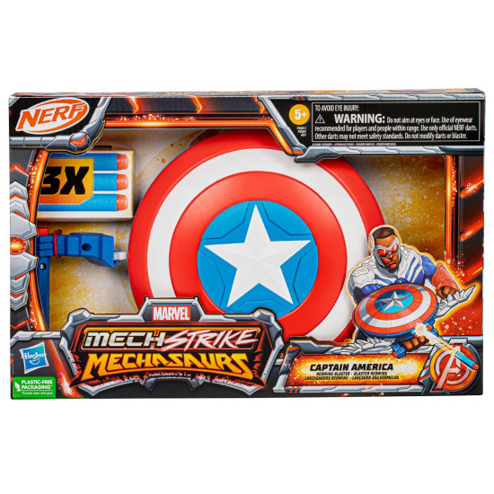 LANZADOR HASBRO NERF MARVEL MECH STRIKE Juguetes LANZADOR HASBRO NERF MARVEL MECH STRIKE Juguetes