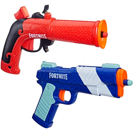 SET DOBLE LANZADORES HASBRO NERF FORTNITE Juguetes