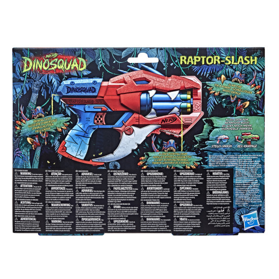 LANZADOR HASBRO NERF DINO SQUAD RAPTOR Juguetes LANZADOR HASBRO NERF DINO SQUAD RAPTOR Juguetes