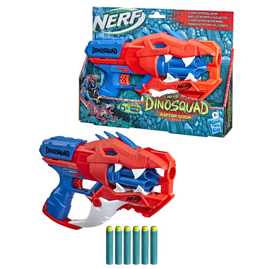 LANZADOR HASBRO NERF DINO SQUAD RAPTOR Juguetes LANZADOR HASBRO NERF DINO SQUAD RAPTOR Juguetes