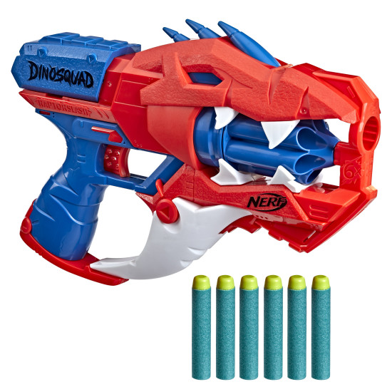 LANZADOR HASBRO NERF DINO SQUAD RAPTOR Juguetes LANZADOR HASBRO NERF DINO SQUAD RAPTOR Juguetes