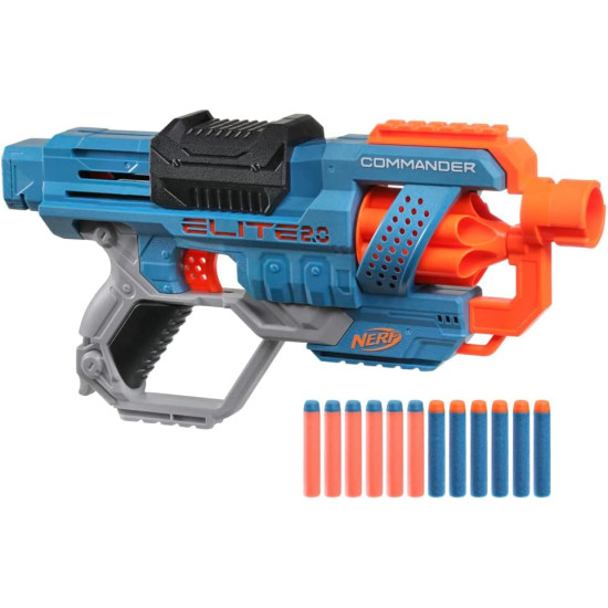 LANZADOR HASBRO NERF ELITE 2.0 COMMANDER Juguetes LANZADOR HASBRO NERF ELITE 2.0 COMMANDER Juguetes