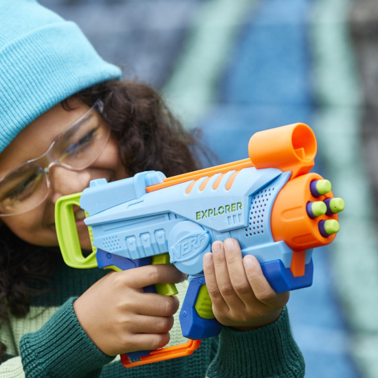 LANZADOR HASBRO NERF ELITE JUNIOR EXPLORER Juguetes
