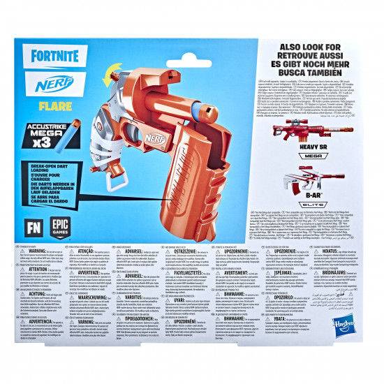 PISTOLA NERF FORTNITE FLARE Juguetes