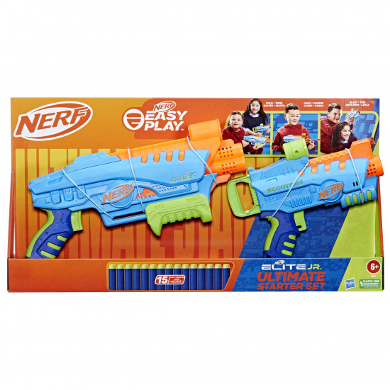 SET DOBLE LANZADORES HASBRO NERF ELITE Juguetes