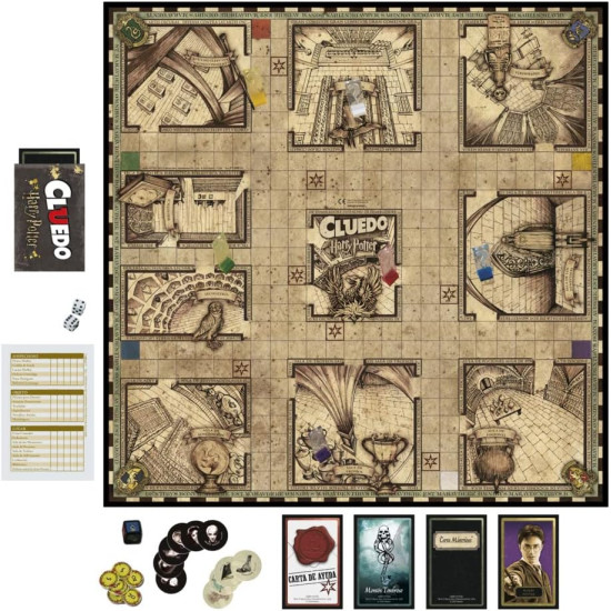 JUEGO MESA HASBRO CLUEDO HARRY POTTER Juegos de mesa JUEGO MESA HASBRO CLUEDO HARRY POTTER Juegos de mesa