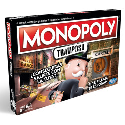 JUEGO MESA MONOPOLY TRAMPOSO VERSIÓN ESPAÑOL