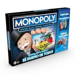 JUEGO MESA HASBRO SUPER ELECTRONIC BANKING
