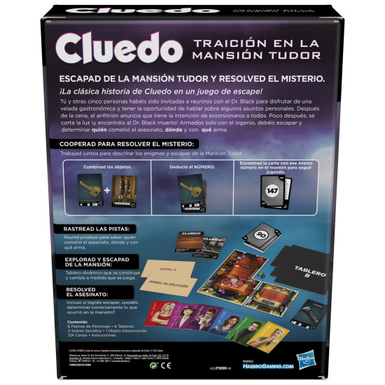 JUEGO MESA CLUEDO TRAICIÓN EN LA Juegos de mesa JUEGO MESA CLUEDO TRAICIÓN EN LA Juegos de mesa