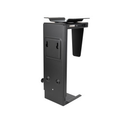 SOPORTE CPU TOOQ ESCRITORIO PARED NEGRO
