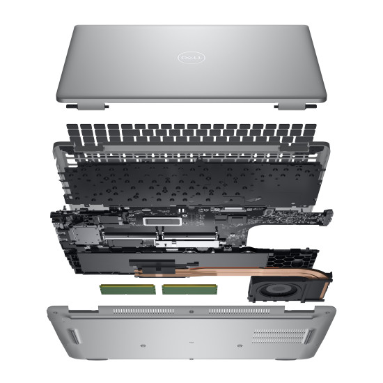 PORTATIL DELL PRECISION 3580 TK34M GRIS Pc portátiles