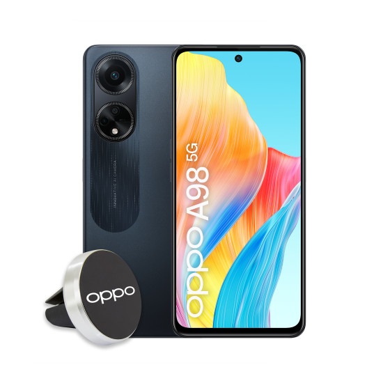 MÓVIL OPPO A98 256GB 8GB NEGRO Smartphones MÓVIL OPPO A98 256GB 8GB NEGRO Smartphones