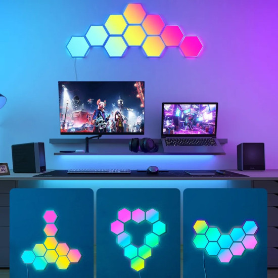 PANEL LED GOVEE GLIDE HEXA LIGHT Paneles led y tiras led PANEL LED GOVEE GLIDE HEXA LIGHT Paneles led y tiras led
