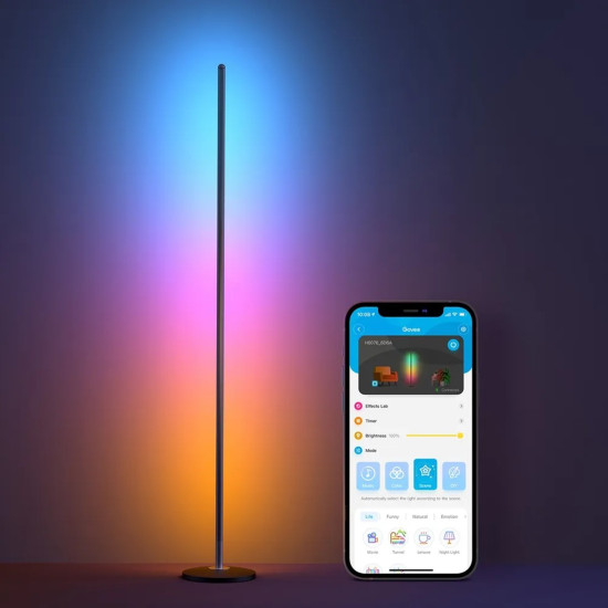 LAMPARA GOVEE RGBICW SMART CORNER FLOOR Paneles led y tiras led LAMPARA GOVEE RGBICW SMART CORNER FLOOR Paneles led y tiras led