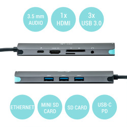NANO DOCKING STATION I - TEC USB - C 4K