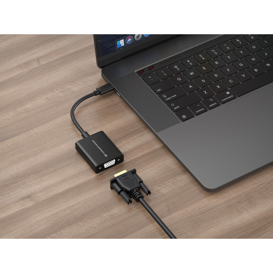 ADAPTADOR USB TIPO C A VGA Convertidores ADAPTADOR USB TIPO C A VGA Convertidores