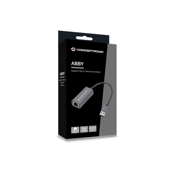 ADAPTADOR USB 3.2 A RJ45 CONCEPTRONIC Adaptadores usb red ADAPTADOR USB 3.2 A RJ45 CONCEPTRONIC Adaptadores usb red