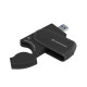 LECTOR TARJETAS EXTERNO USB 3.0 4 Lector de memorias LECTOR TARJETAS EXTERNO USB 3.0 4 Lector de memorias