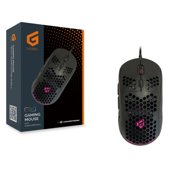 MOUSE RATON GAMING CONCEPTRONIC DJEBBEL04B USB Ratones MOUSE RATON GAMING CONCEPTRONIC DJEBBEL04B USB Ratones