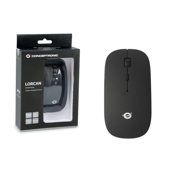 MOUSE RATON CONCEPTRONIC LORCAN01 BLUETOOH 1600DPI Ratones MOUSE RATON CONCEPTRONIC LORCAN01 BLUETOOH 1600DPI Ratones