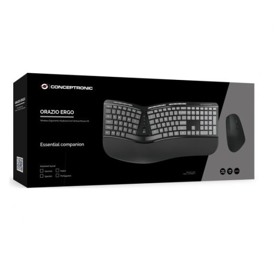 KIT TECLADO + MOUSE RATON CONCEPTRONIC Teclado + ratón