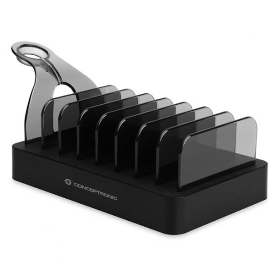 ESTACION CARGA CONCEPTRONIC OZUL02B PD 6 Cargadores para móviles ESTACION CARGA CONCEPTRONIC OZUL02B PD 6 Cargadores para móviles