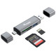 LECTOR TARJETAS USB TIPO A USB Lector de memorias LECTOR TARJETAS USB TIPO A USB Lector de memorias