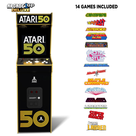 MAQUINA ARCADE ARCADE1UP ATARI 50 ANIVERSARIO Consolas mini clasicas MAQUINA ARCADE ARCADE1UP ATARI 50 ANIVERSARIO Consolas mini clasicas
