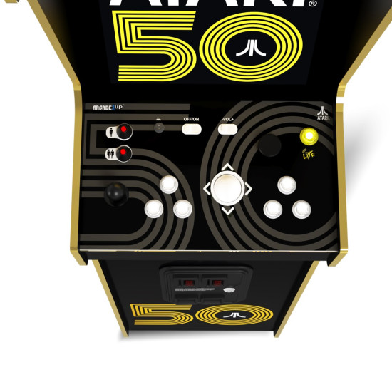 MAQUINA ARCADE ARCADE1UP ATARI 50 ANIVERSARIO Consolas mini clasicas MAQUINA ARCADE ARCADE1UP ATARI 50 ANIVERSARIO Consolas mini clasicas