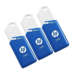 PACK 3 MEMORIAS USB 3.1 HP