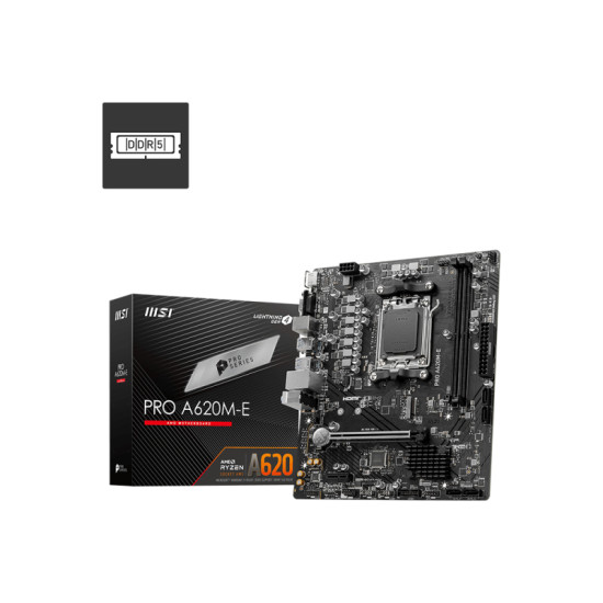 PLACA BASE MSI AMD AM5 A620M - E Placas base PLACA BASE MSI AMD AM5 A620M - E Placas base