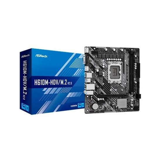 PLACA BASE ASROCK 1700 H610M - HDV M.2 Placas base