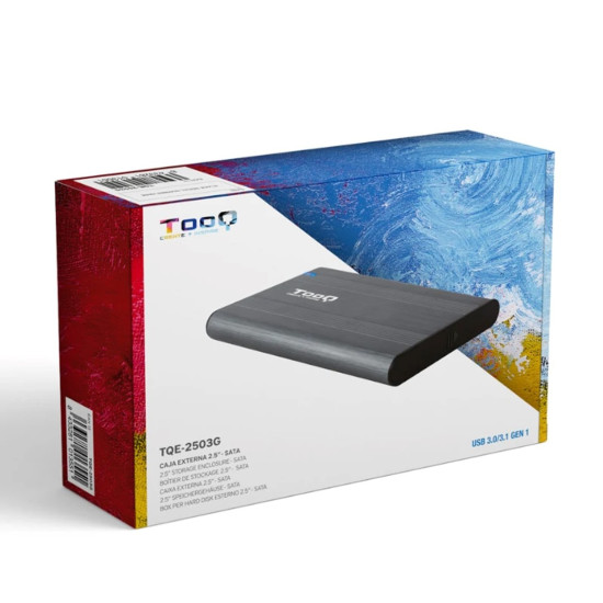 CARCASA DISCO DURO TOOQ TQE - 2503G SSD Cajas externas CARCASA DISCO DURO TOOQ TQE - 2503G SSD Cajas externas