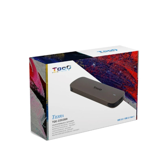 CARCASA DISCO DURO TOOQ TQE - 2202BR SSD Cajas externas CARCASA DISCO DURO TOOQ TQE - 2202BR SSD Cajas externas
