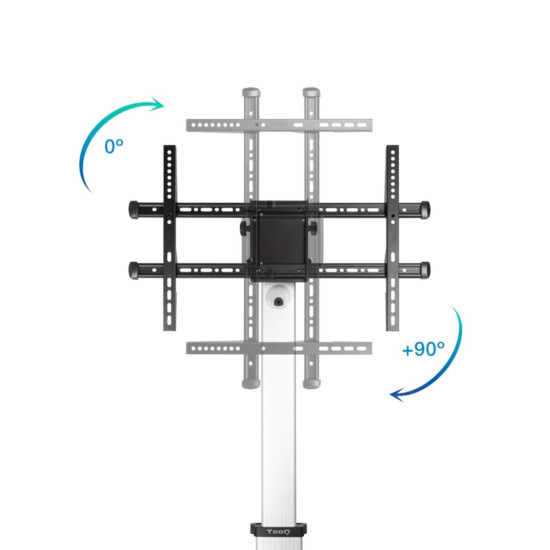 SOPORTE SUELO TOOQ HASTA 86 PULGADAS 600X400 Soportes monitores  tv