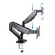 SOPORTE MESA TOOQ 2 BRAZOS HASTA Soportes monitores  tv