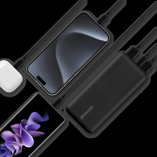 PHOENIX POWERBANK BATERÍA EXTERNA 10000MAH CON Powerbanks