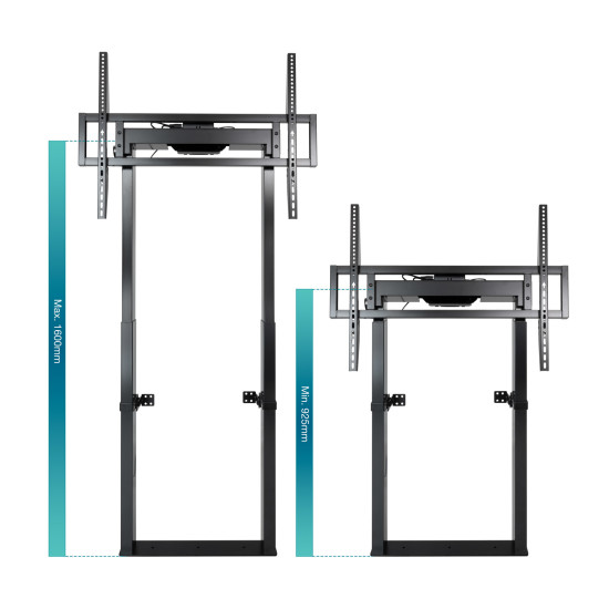 SOPORTE SUELO TOOQ FIJO ELECTRICO TITAN Soportes monitores  tv