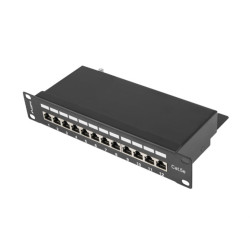 PATCH PANEL LANBERG 12 PUERTOS 1U