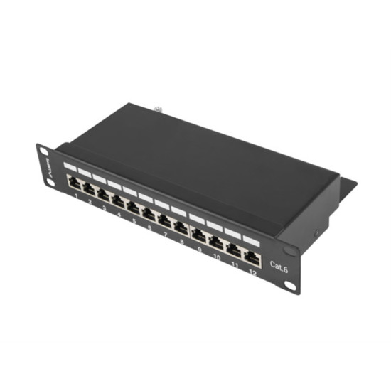 PATCH PANEL LANBERG 12 PUERTOS 1U Armarios rack PATCH PANEL LANBERG 12 PUERTOS 1U Armarios rack