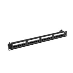 PATCH PANEL LANBERG 24 PUERTOS 1U
