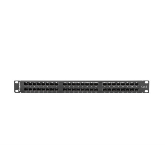 PATCH PANEL LANBERG 48 PUERTOS 1U Armarios rack PATCH PANEL LANBERG 48 PUERTOS 1U Armarios rack