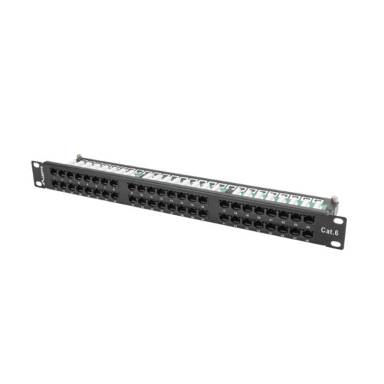 PATCH PANEL LANBERG 48 PUERTOS 1U Armarios rack PATCH PANEL LANBERG 48 PUERTOS 1U Armarios rack